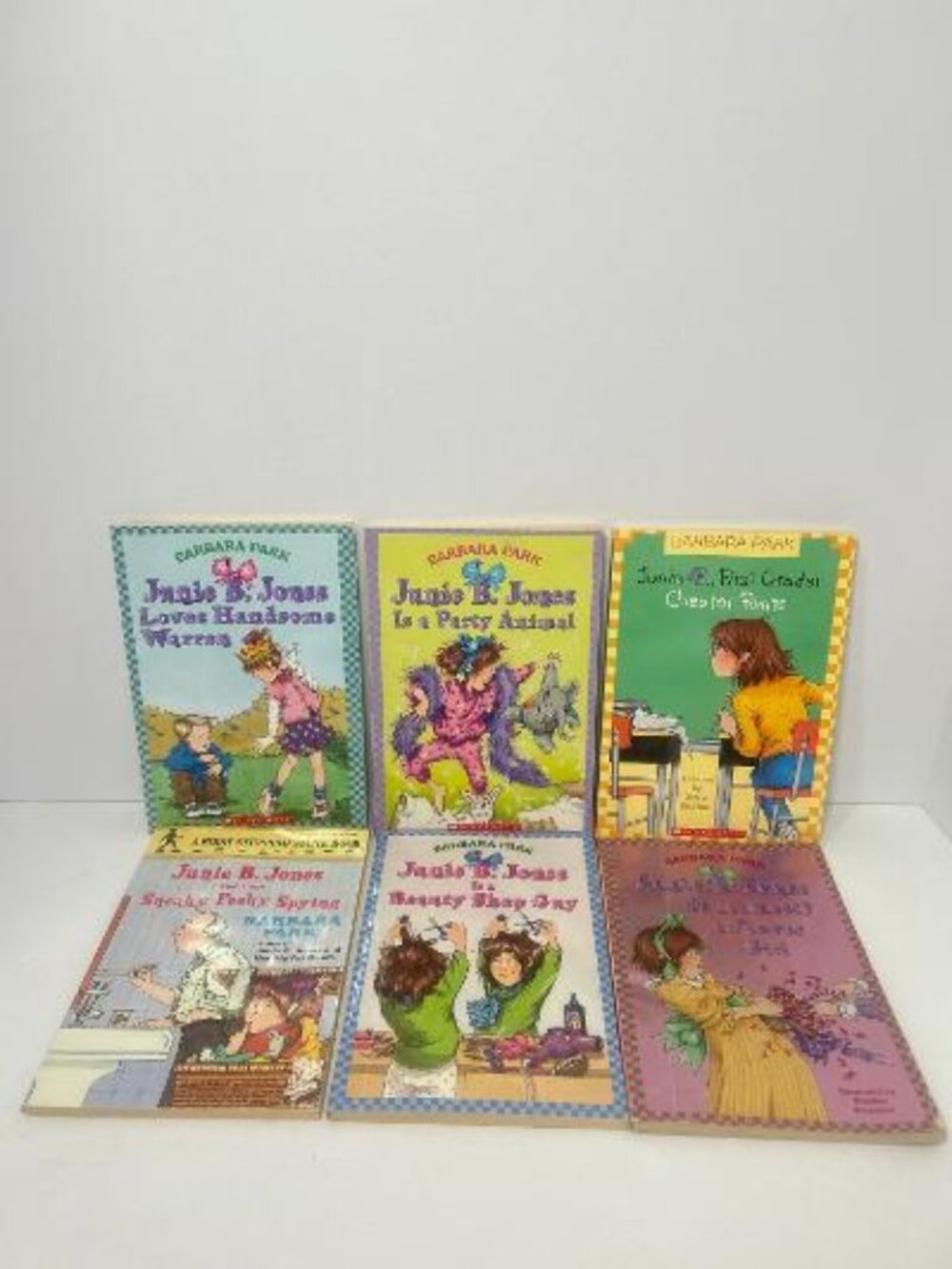 Junie B. Jones 6 Book Lot • Barbara Park • Paperback Chapter Books